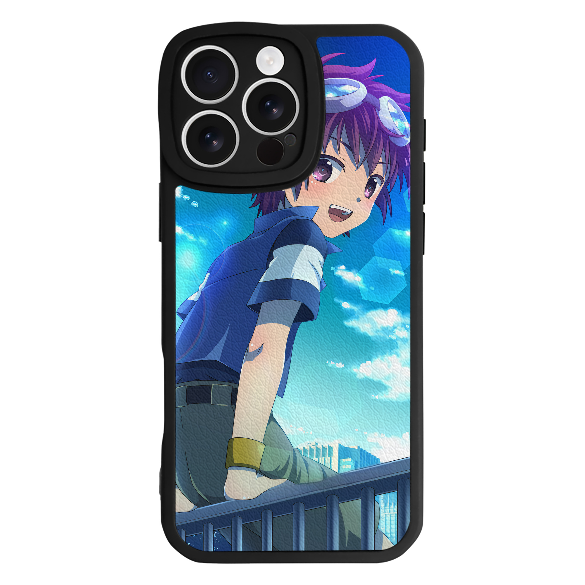 （画像用） Digimon デジタルモンスター/デジモン 【iPhone 16シリーズ対応】シリコンスマホケース（レザー調） 材質：シリコン